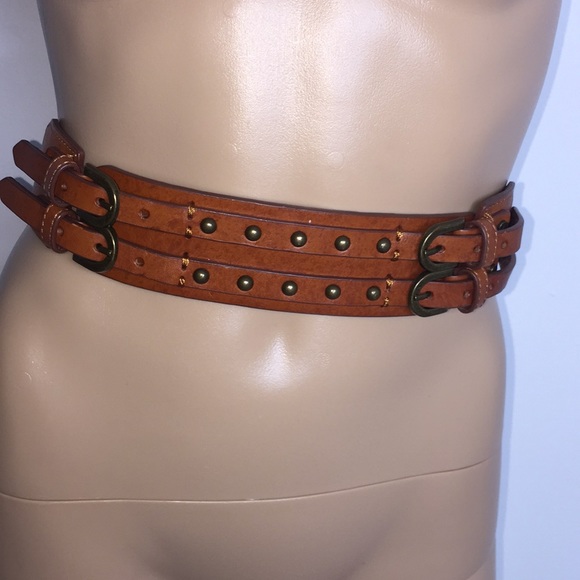 Diane Von Furstenberg Leather Belt - Picture 1 of 16